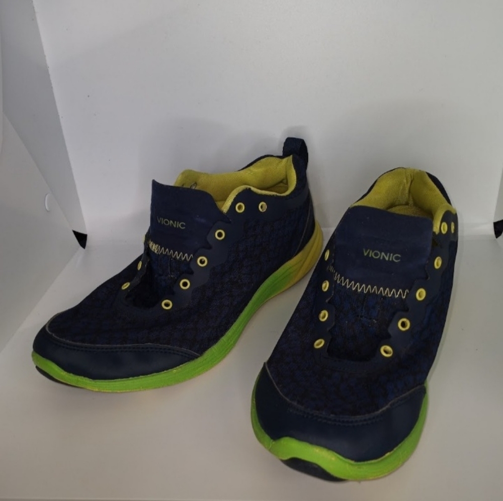 Vionic Agile Python Navy Ombre Sole Sneakers - image 2